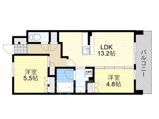 アーバンパーク淡路【9階】の間取り