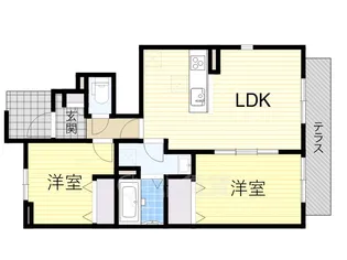 Amour RITA【1階】の間取り