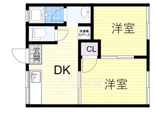 パールハイツ3【2階】の間取り
