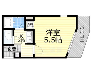セイントヒル2【1階】の間取り