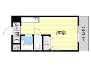 ラヴェールミナミ【6階】の間取り