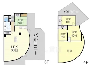 PLUM VILLAGE vol.2【3階】の間取り