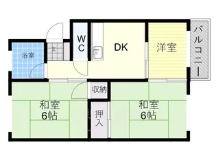 田中マンション【1階】の間取り