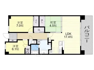 ミリカ・ヒルズ 2街区【4階】の間取り