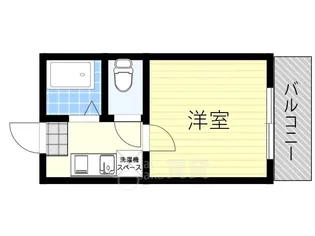 ハイツ城【3階】の間取り