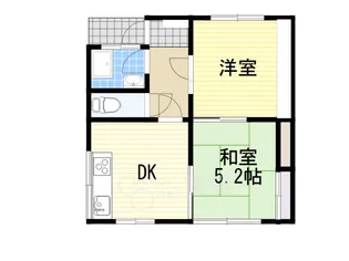 北摂シャトー【1階】の間取り