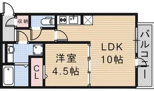 Forest千里Est【1階】の間取り