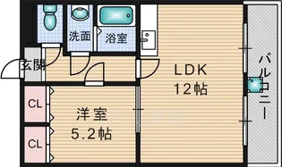 ラポールセッツ【5階】の間取り