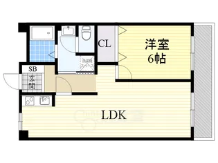 パークハイツミシマ【4階】の間取り