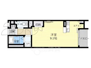 レオネクストエスプリ【106号室】の間取り