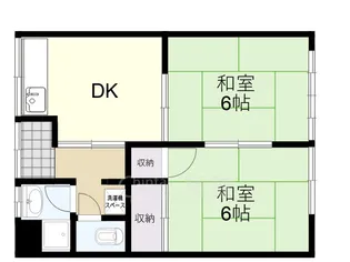 2DKの間取り画像