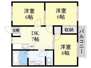 メゾンぷれじゅーる【2階】の間取り