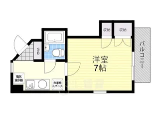 大阪府摂津市千里丘東2丁目【マンション】の間取り