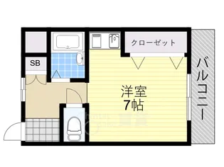 アンフィニィ・橋の内3【4階】の間取り