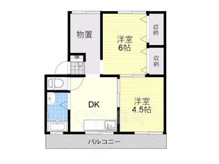 大阪府摂津市鳥飼下3丁目【マンション】の間取り