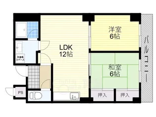ピアドミール【2階】の間取り