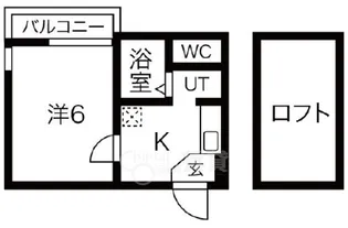 Alpha Stage APM2【1階】の間取り