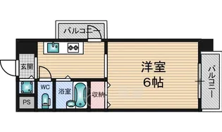 Five Two【8階】の間取り