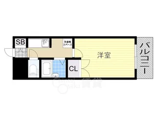 ローズコーポ新大阪8【8階】の間取り