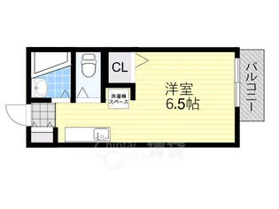 ハイツ165千舟【2階】の間取り