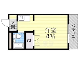 シャルムハイツ小野原【2階】の間取り