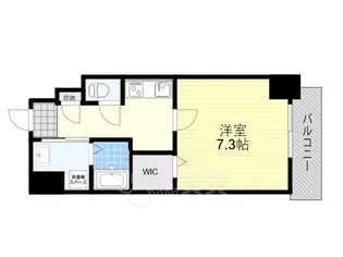 大阪府摂津市正雀本町1丁目【マンション】の間取り