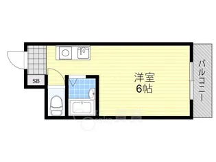 メゾン小花【2階】の間取り
