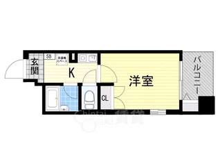 エスリード新大阪第8【2階】の間取り