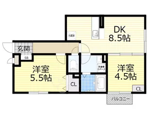 ノルド・リモーネ【1階】の間取り