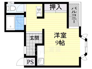 ローズコーポ【4階】の間取り