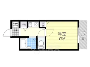 兵庫県川西市西多田2丁目【マンション】の間取り
