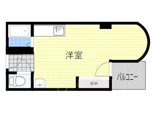 サニーM‘Sコーポ福町【4階】の間取り