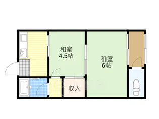フォアール鳥飼和道2号棟【1階】の間取り