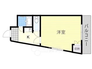 大阪府吹田市出口町【マンション】の間取り