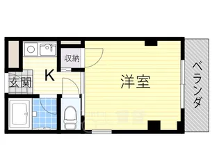 メゾンホワイト【3階】の間取り