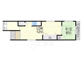 本多マンション【3階】の間取り