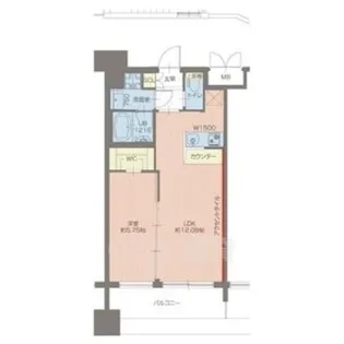 大阪府大阪市淀川区十八条2丁目【マンション】の間取り