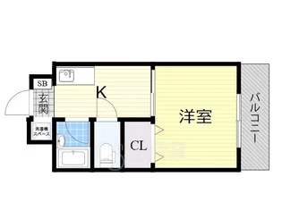 ラヴェールミナミ【3階】の間取り