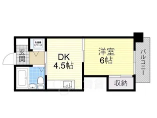 エバーグレイス【4階】の間取り