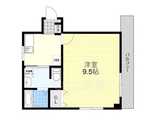 大阪府吹田市垂水町1丁目【マンション】の間取り