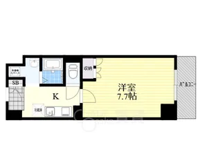 シャンピアコート茨木【5階】の間取り