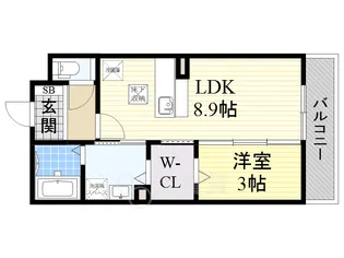 ヘルト・シュトラーセ【1階】の間取り