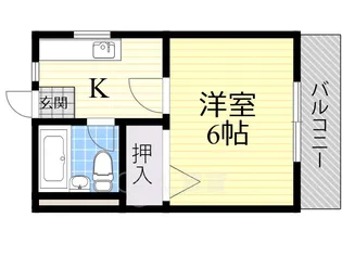 リュイール樋口【1階】の間取り