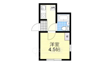 千里丘東ハイツ【2階】の間取り