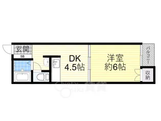 プレアール都島2【2階】の間取り
