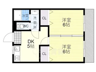 第2クリスタルハイツ【305号室】の間取り