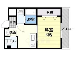 コンフォール千林【5階】の間取り