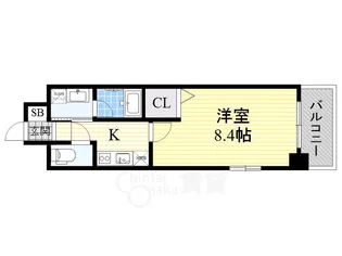 メゾン プロムナード【1階】の間取り