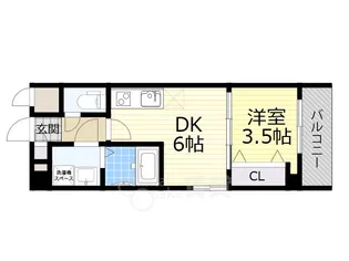 Serie都島【7階】の間取り