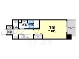 La Douceur都島高倉町【2階】の間取り
